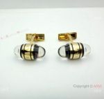 Yellow Gold Montblanc Urban Walker Cufflinks Replica - High Quality